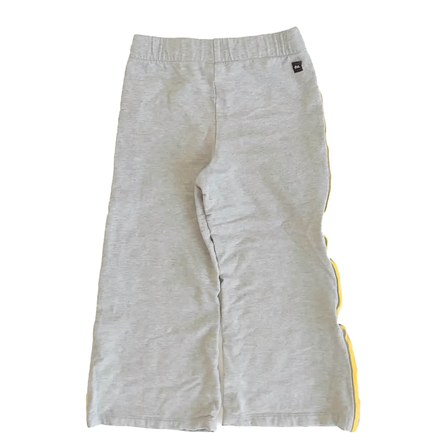 Tea Collection Girls Gray Stripe Leggings Size: 8 Years Gray Stripe