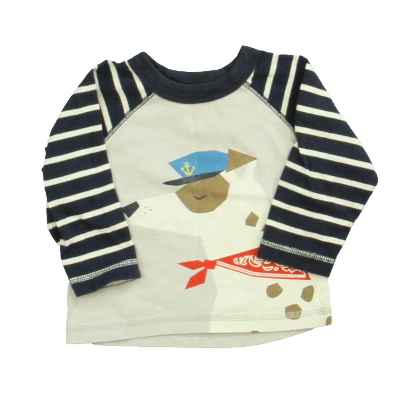 Tea Boys gray | striped Long Sleeve T-Shirt Size: 3-6 Months gray | striped