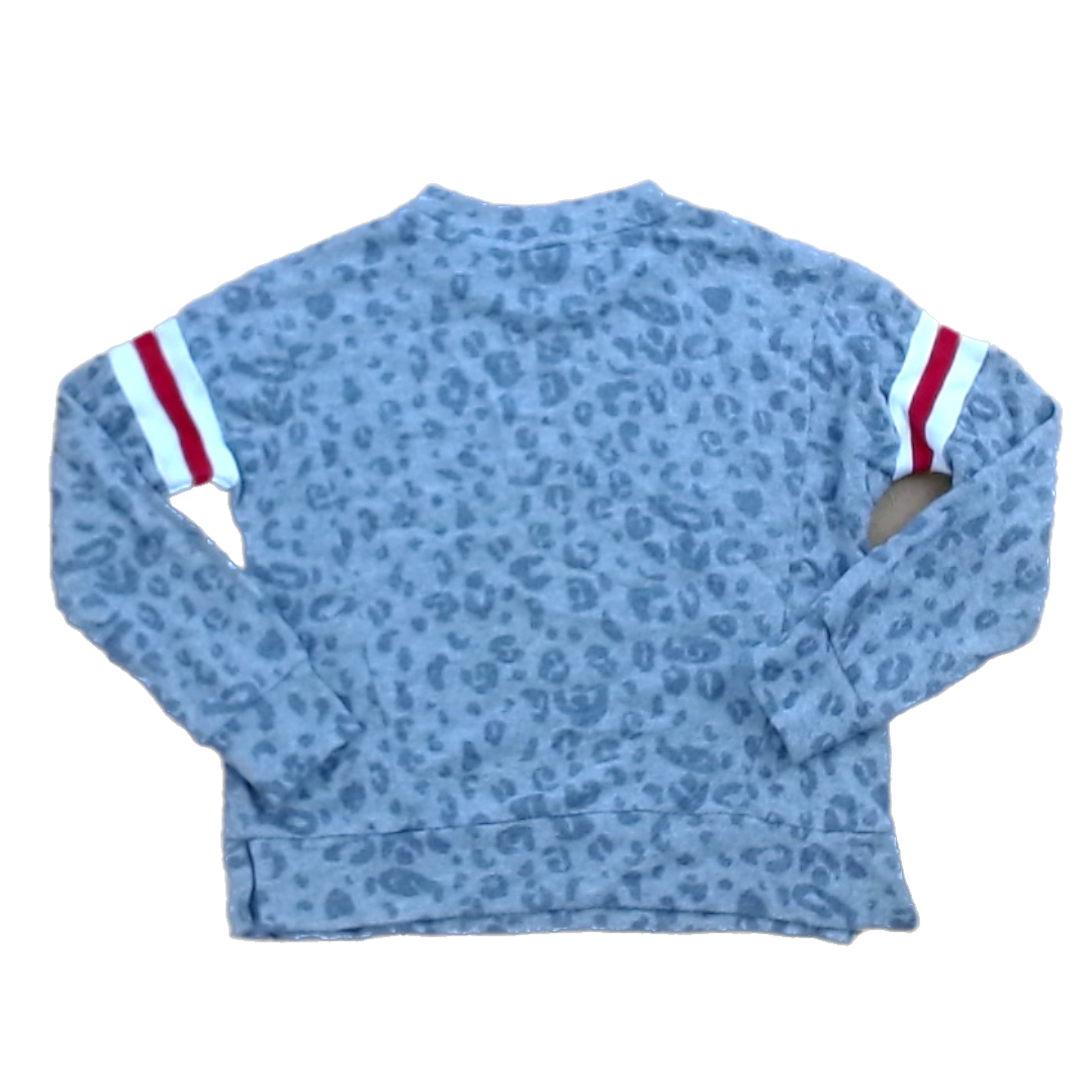 Rockets Of Awesome Girls Gray w/Print Long Sleeve Shirt Size: 5T Gray w/Print