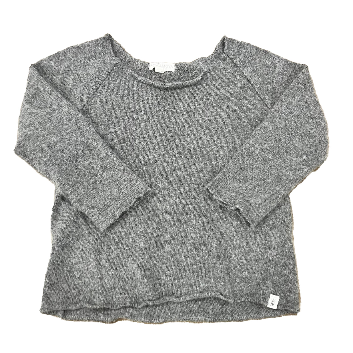 Zaikamoya Girls Gray Sweater Size: 2T Gray
