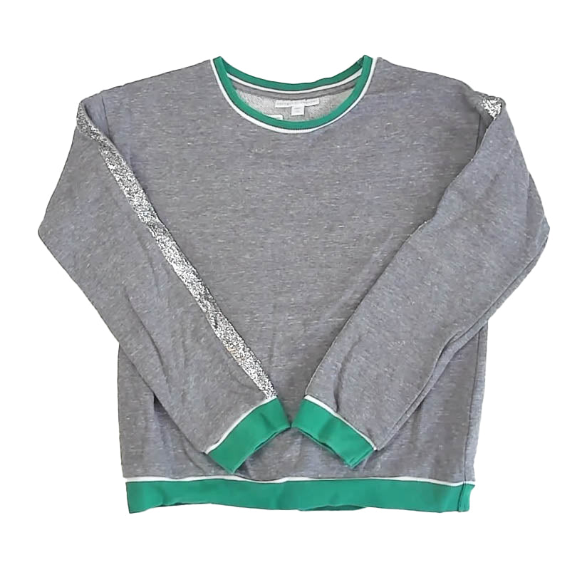 Rockets Of Awesome Girls Gray Sweatshirt Size: 10 Years Gray