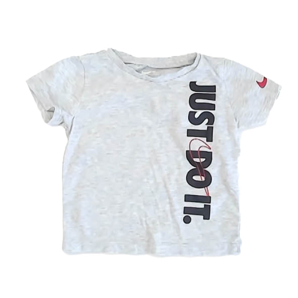Nike Boys Gray Athletic Top Size: 18 Months Gray