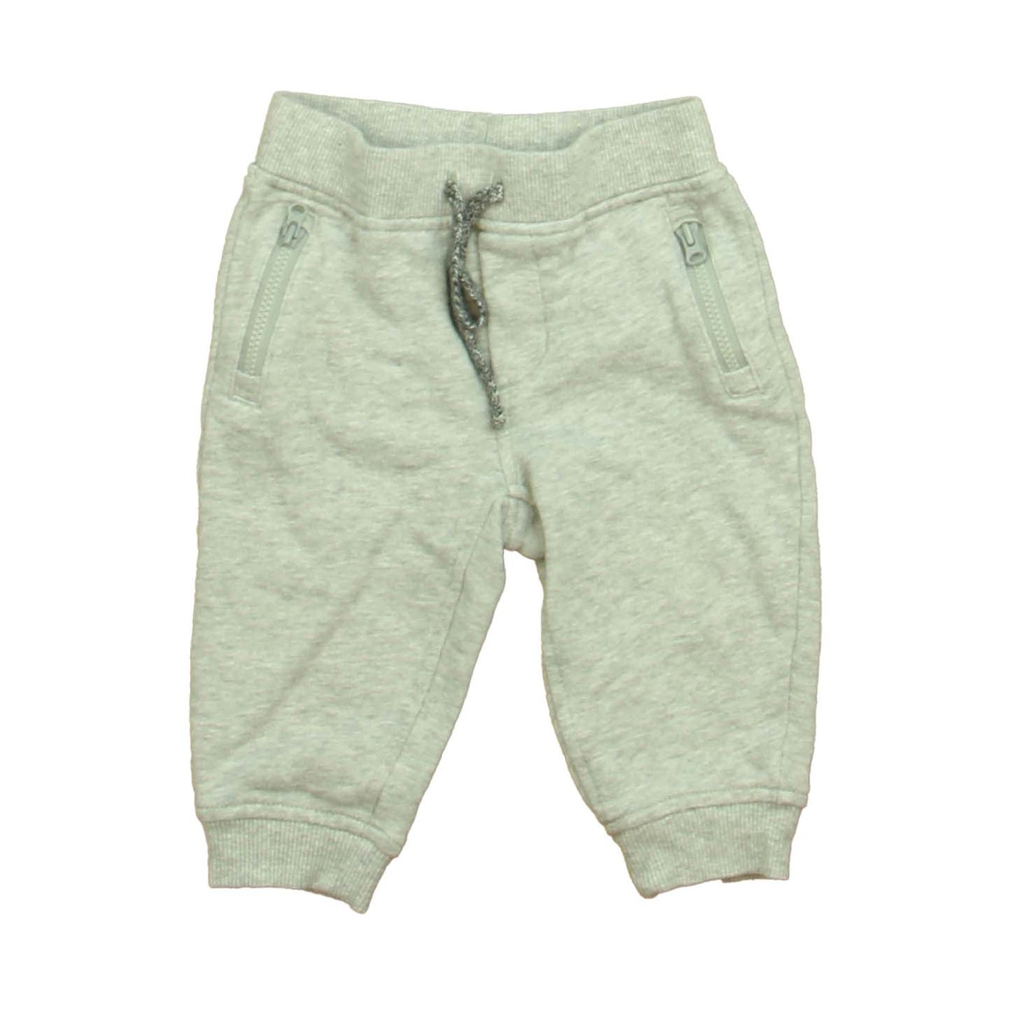 Janie and Jack Boys Gray Casual Pants Size: 6-12 Months Gray