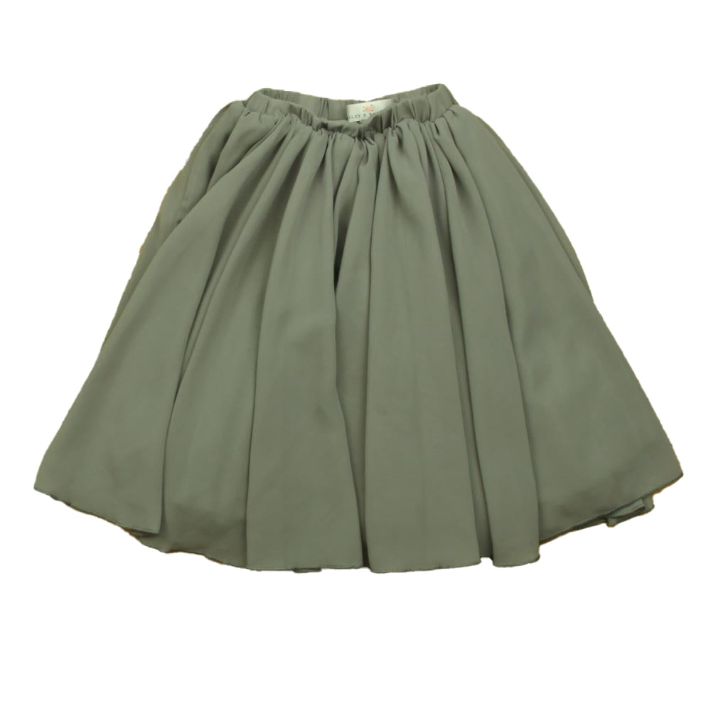 Bailey's Blossoms Girls Gray Skirt Size: 12-18 Months
