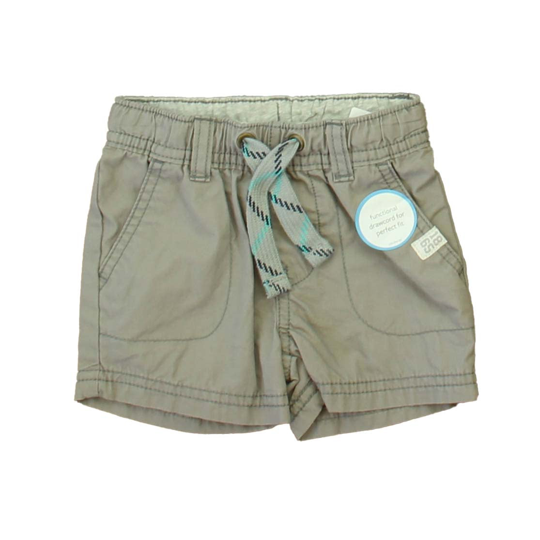 Carter's Boys Gray Shorts Size: 3 Months Gray