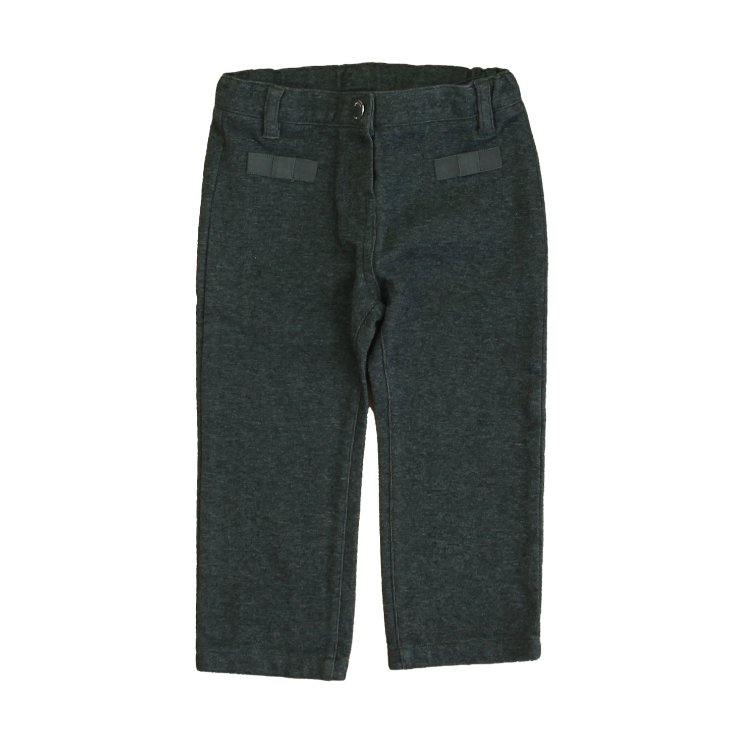 Jacadi Girls Gray Leggings Size: 24 Months Gray
