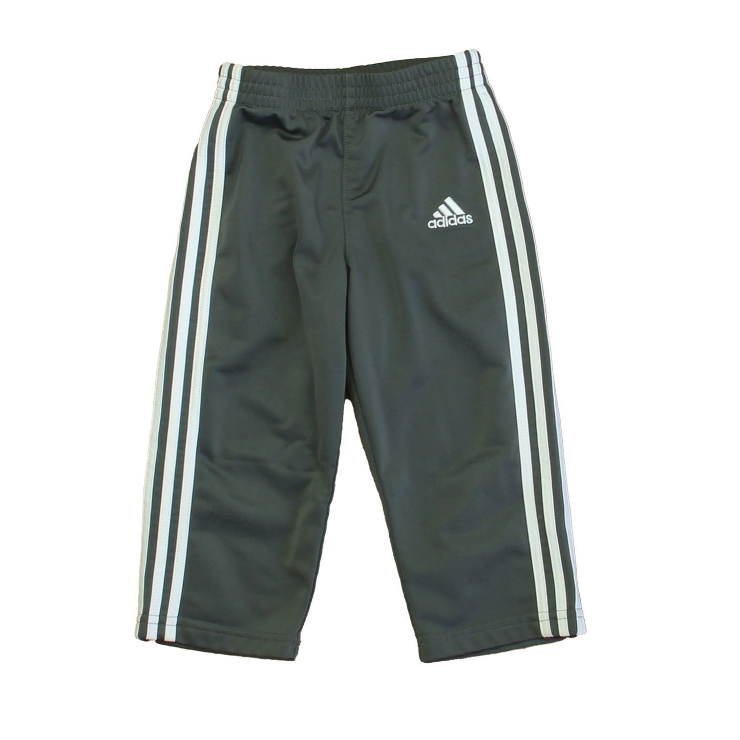 Adidas Boys Gray Athletic Pants Size: 18 Months Gray
