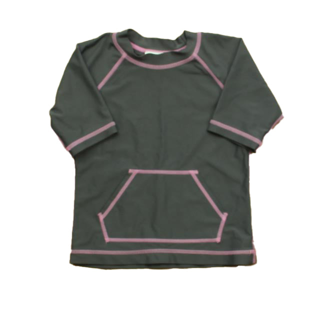 Hanna Andersson Girls Gray Rashguard Size: 3T Gray
