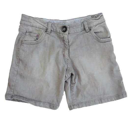 Okaidi Girls Gray Shorts Size: 14 Years Gray