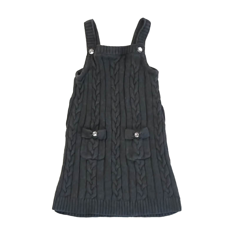 Gymboree Girls Gray Jumper Size: 6 Years Gray