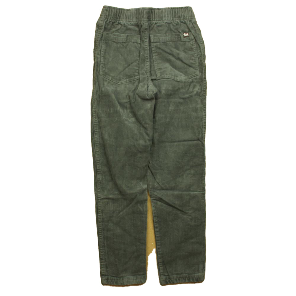 Tea Collection Boys Gray Corduroy Pants Size: 8 Years Gray
