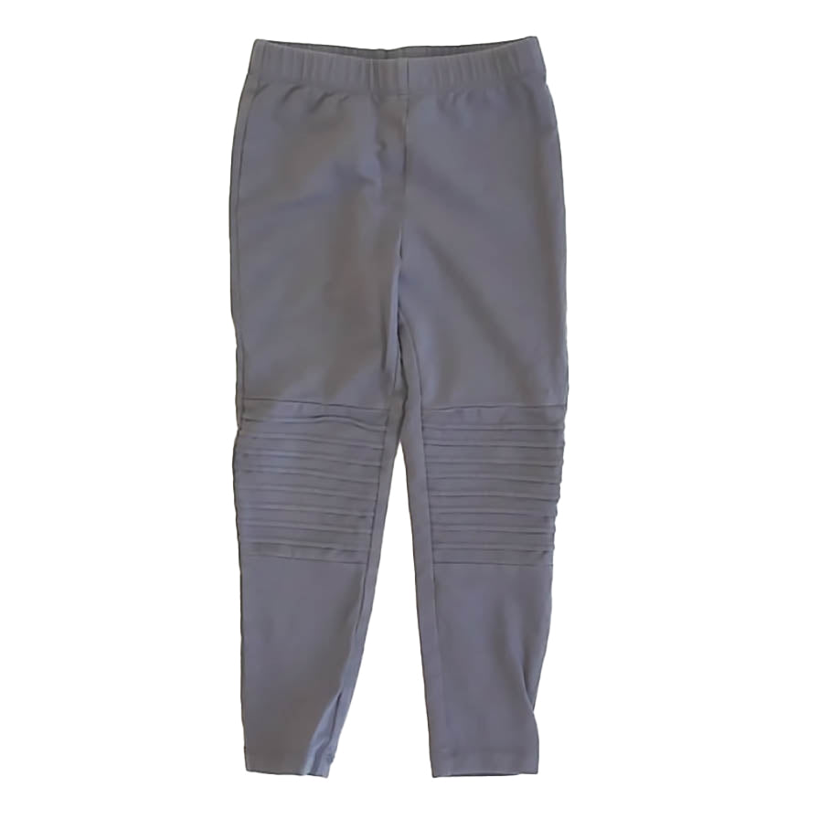 Tea Collection Girls Gray Leggings Size: 4T Gray