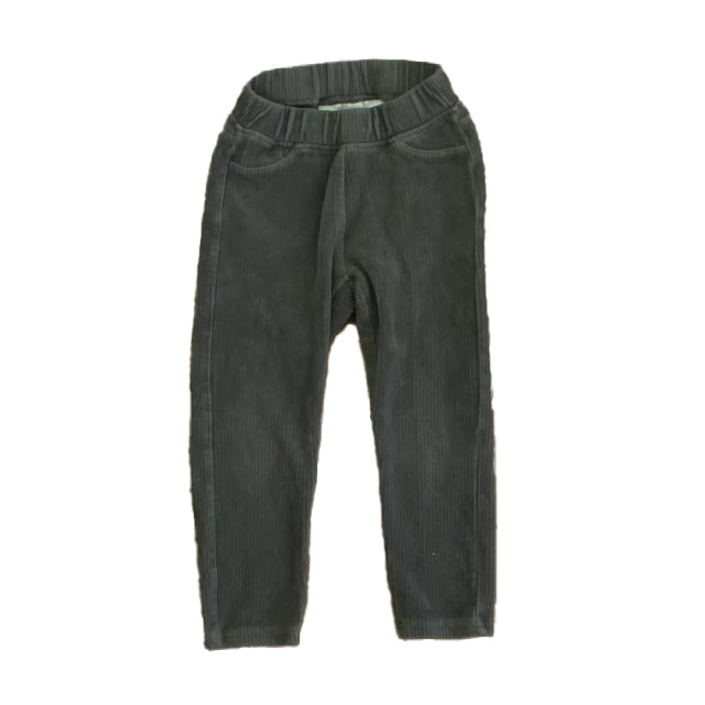 Hanna Andersson Girls Gray Leggings Size: 3T