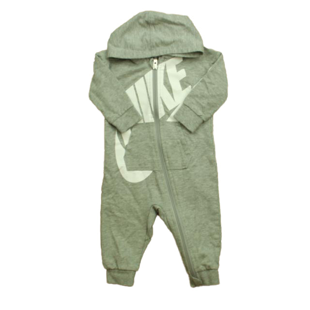 Nike Boys Gray Long Sleeve Outfit Size: 9 Months Gray