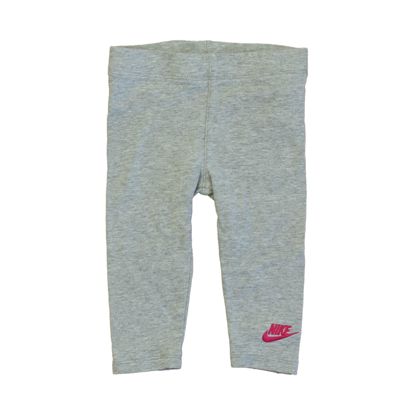 Nike Girls Gray Leggings Size: 12 Months Gray