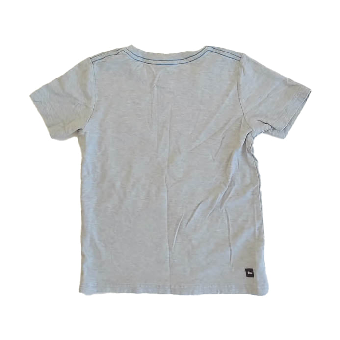 Tea Collection Boys Gray T-Shirt Size: 6 Years Gray