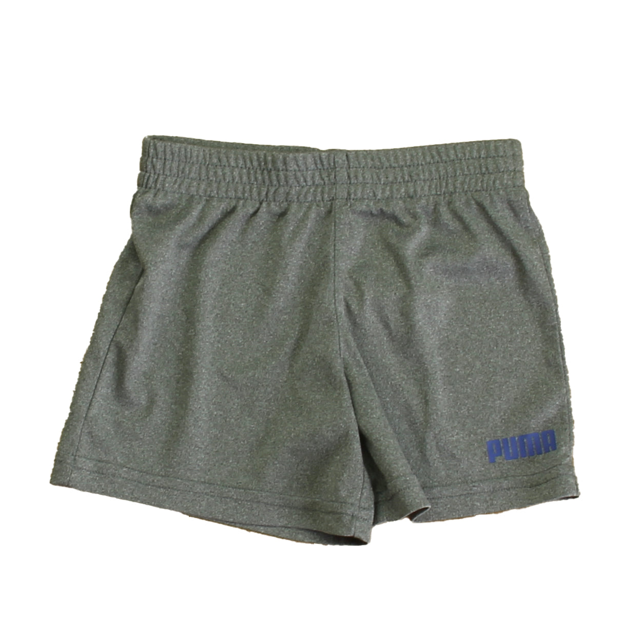Puma Boys Gray Athletic Shorts Size: 12 Months Gray