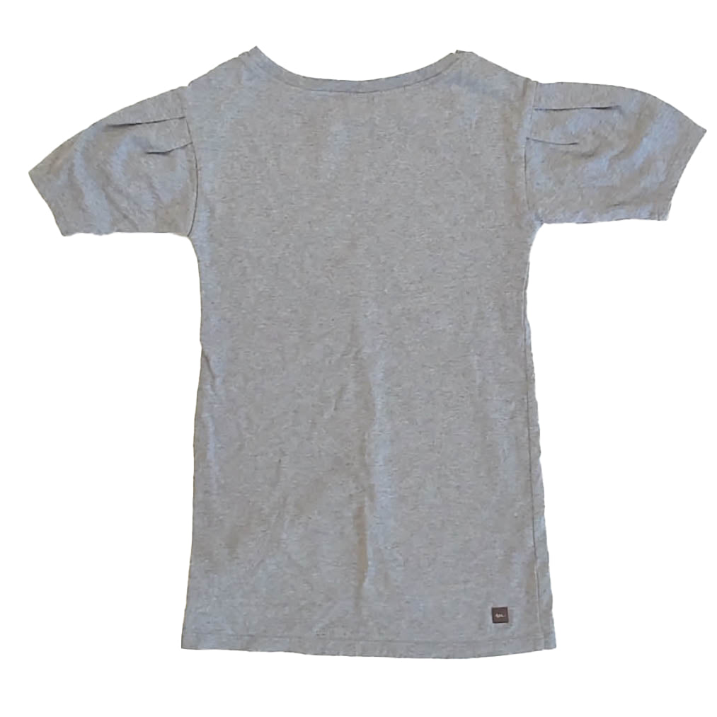 Tea Collection Girls Gray Dress Size: 5T Gray