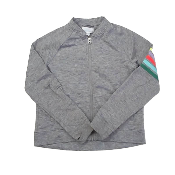 Rockets of Awesome Girls Gray Sweatshirt Size: 10 Years Gray