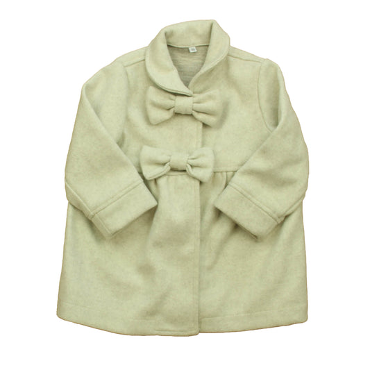 Shein Girls Gray Winter Coat Size: 12-18 Months Gray