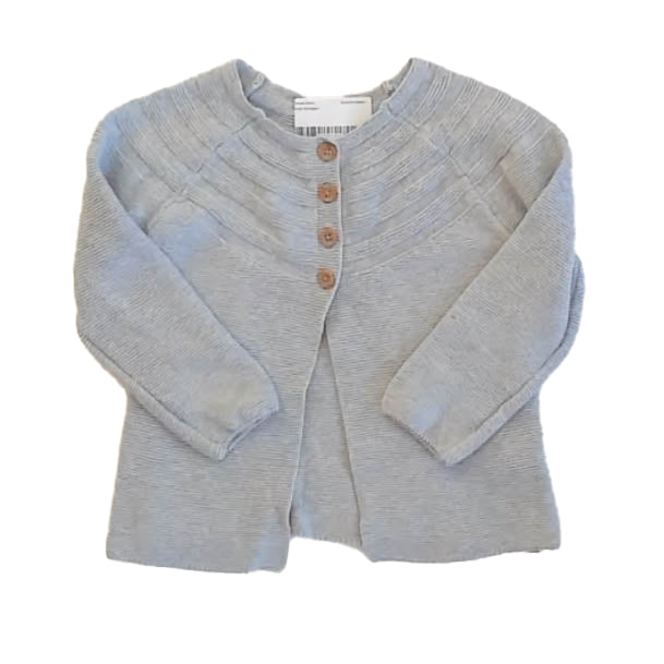 Wonder Nation Girls Gray Cardigan Size: 3T Gray