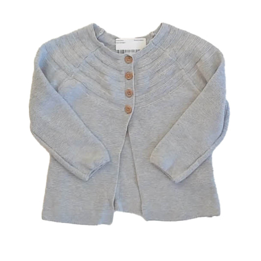 Wonder Nation Girls Gray Cardigan Size: 3T Gray