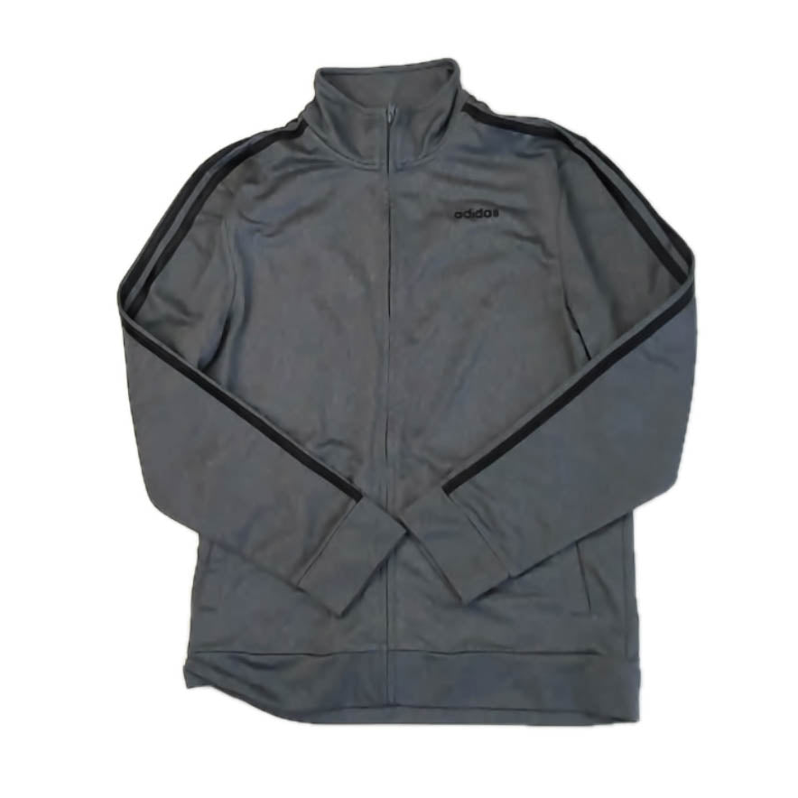 Adidas Boys Gray Athletic Top Size: 18-20 Years Gray