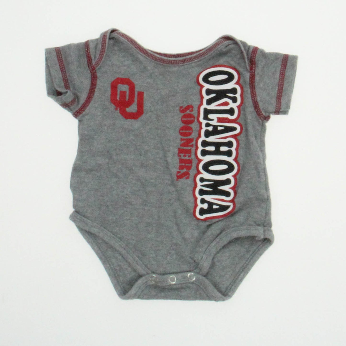 NCAA Boys Gray Onesie Size: 0-3 Months Gray