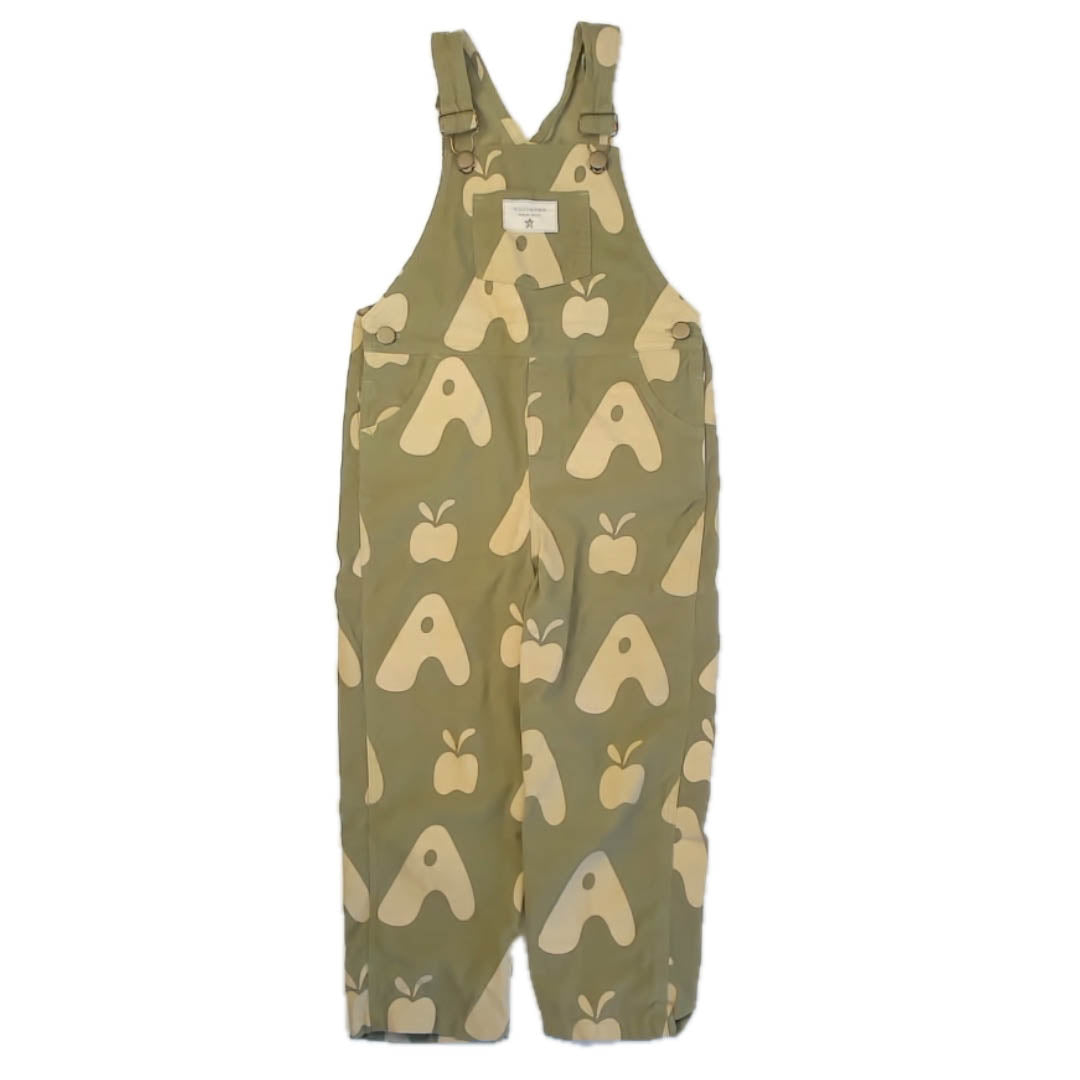 Wild wawa Boys Green A Overalls Size: 5-6 Years Green A