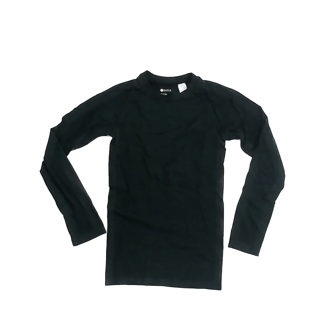 Zella Girls Green | Black Athletic Top Size: 7-8 Years Green | Black