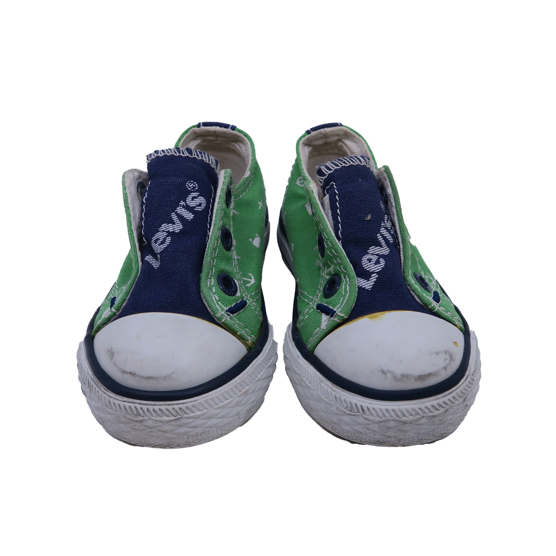 Levi's Boys Green | Blue | White Sneakers Size: 4 Infant Green | Blue | White