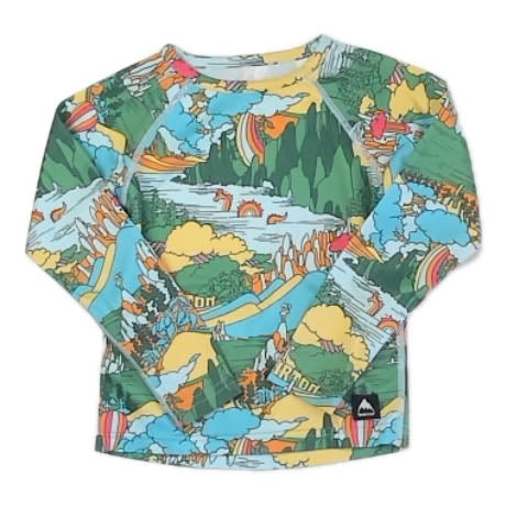Burton Boys Green | Blue Athletic Top Size: 4T Green | Blue