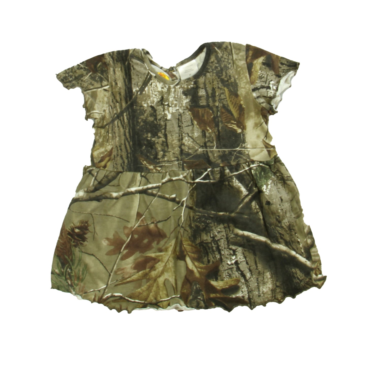 Bass Pro Shops Boys Green Camo Short Sleeve Shirt Size: 3T Green Camo