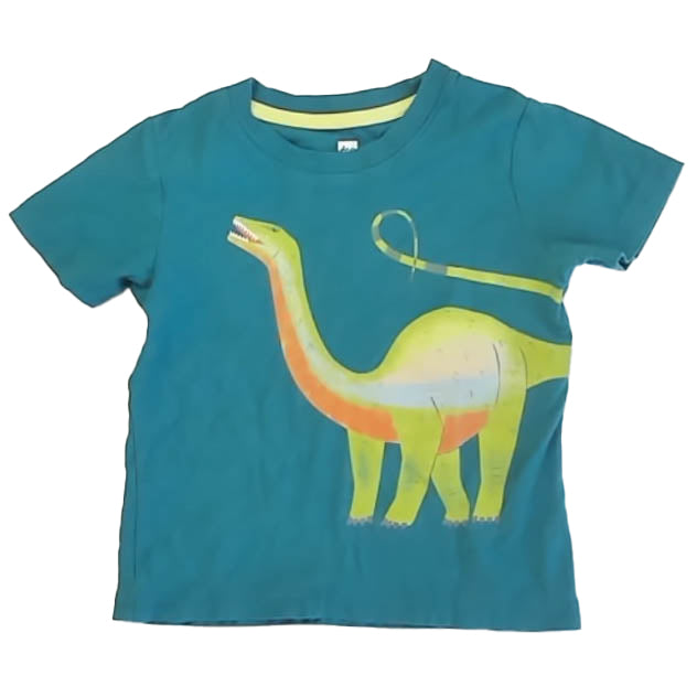 Tea Collection Boys Green Dinosaur T-Shirt Size: 3T Green Dinosaur