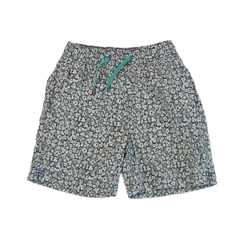Crewcuts Boys Green Floral Trunks Size: 7 Years Green Floral