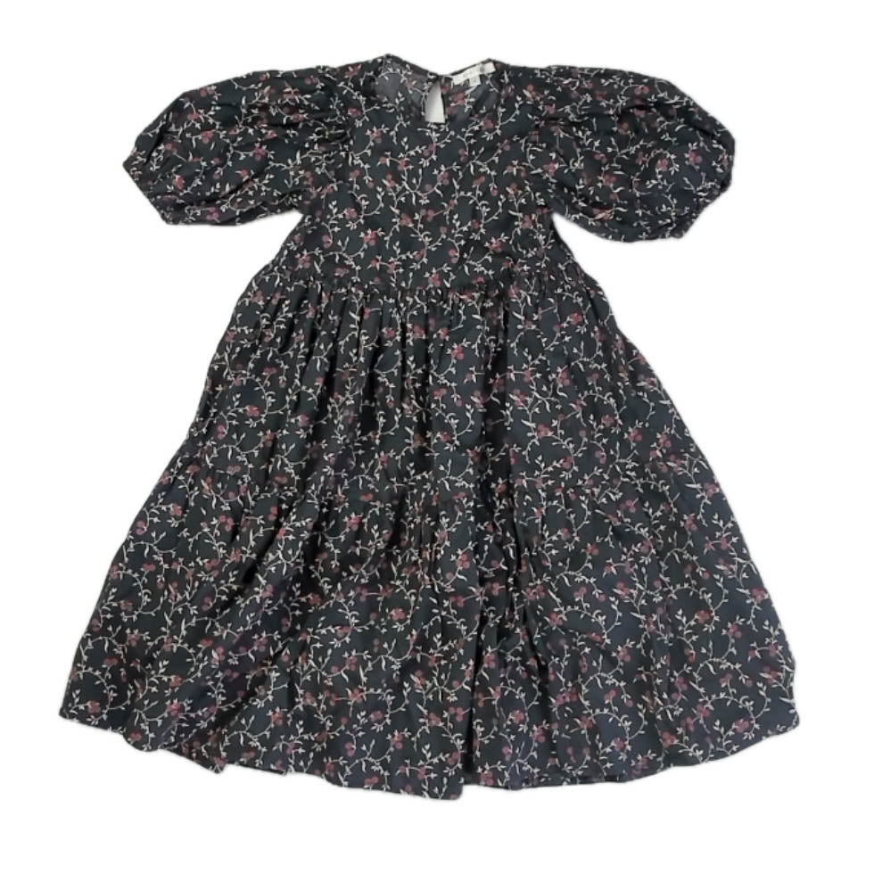 Noralee Girls Green Floral Dress Size: 4T Green Floral
