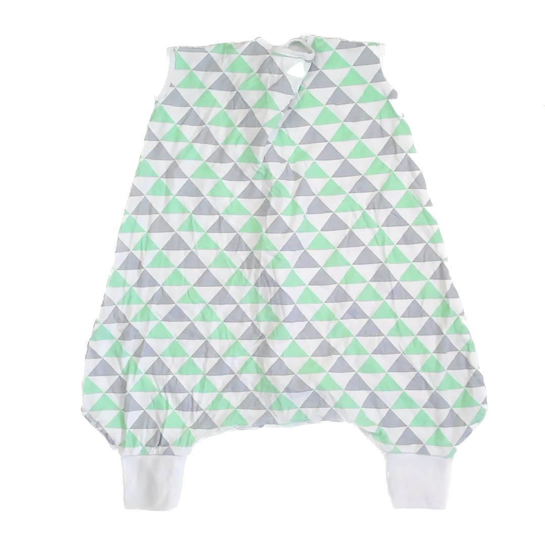 Unknown Unisex Green | Grey Sleepsack Size: 2T* Green | Grey