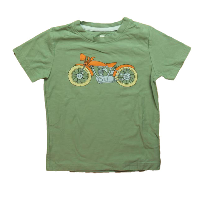 Tea Boys Green | Motorcycle T-Shirt Size: 4T Green | Motorcycle