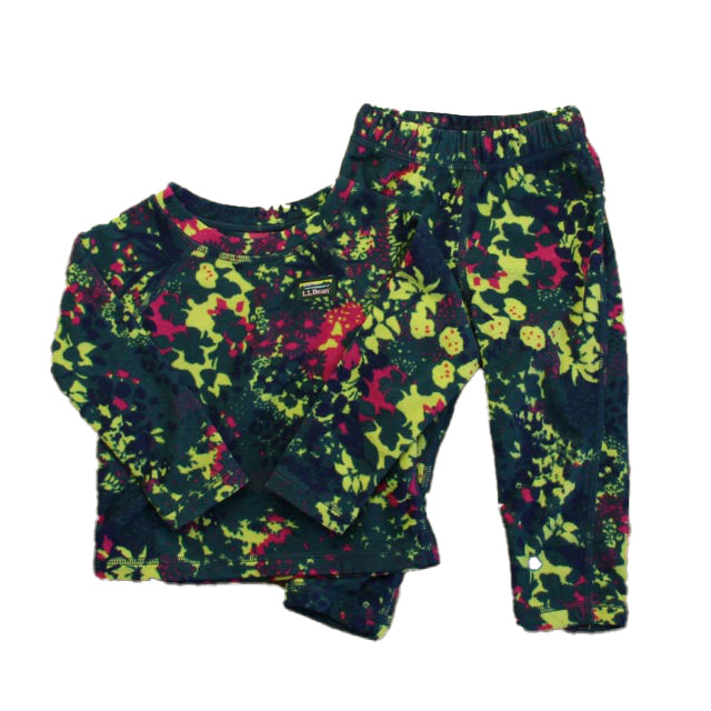 L.L. Bean Unisex Green | Pink Apparel Sets Size: 12-18 Months Green | Pink