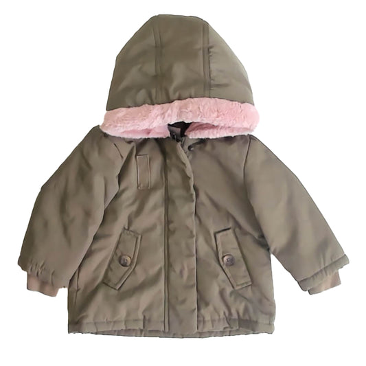 Gymboree Girls Green | Pink Winter Coat Size: 12-18 Months Green | Pink