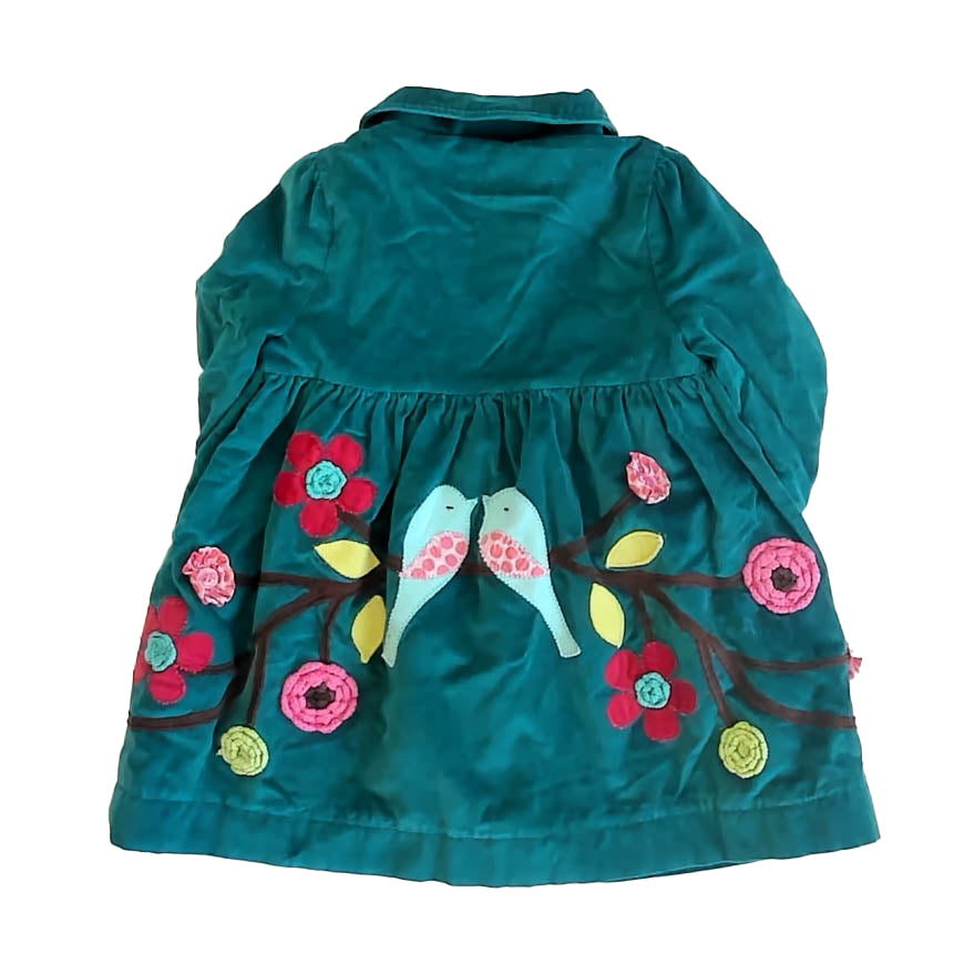 Sam and Sydney Girls Green | Pink Jacket Size: 6 Years Green | Pink
