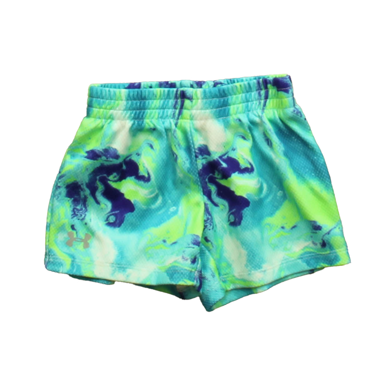Under Armour Girls Green | Turquoise Athletic Shorts Size: 2T Green | Turquoise