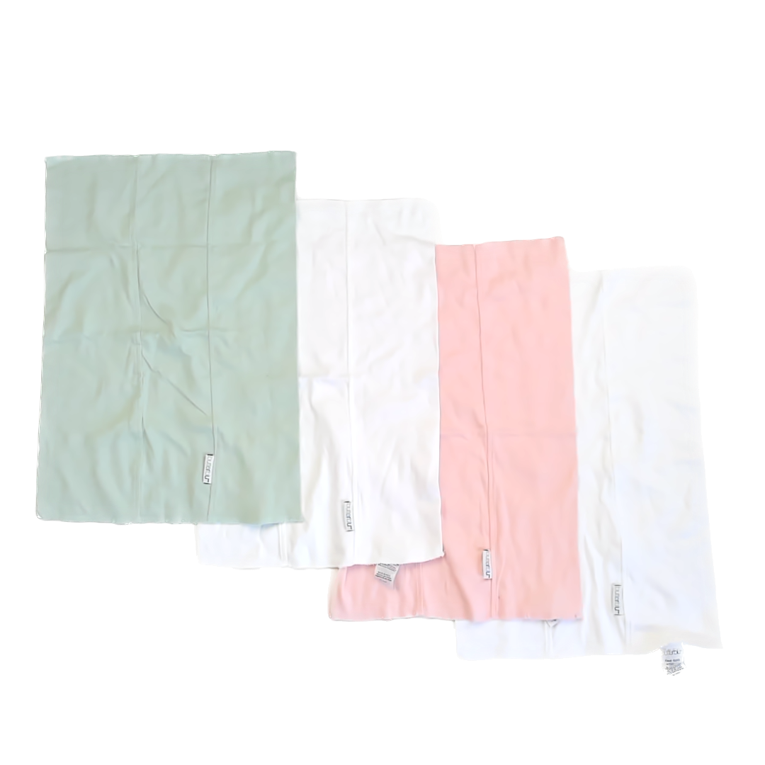 Butterblu Unisex Green | White | Pink Bib Size: One Size Green | White | Pink