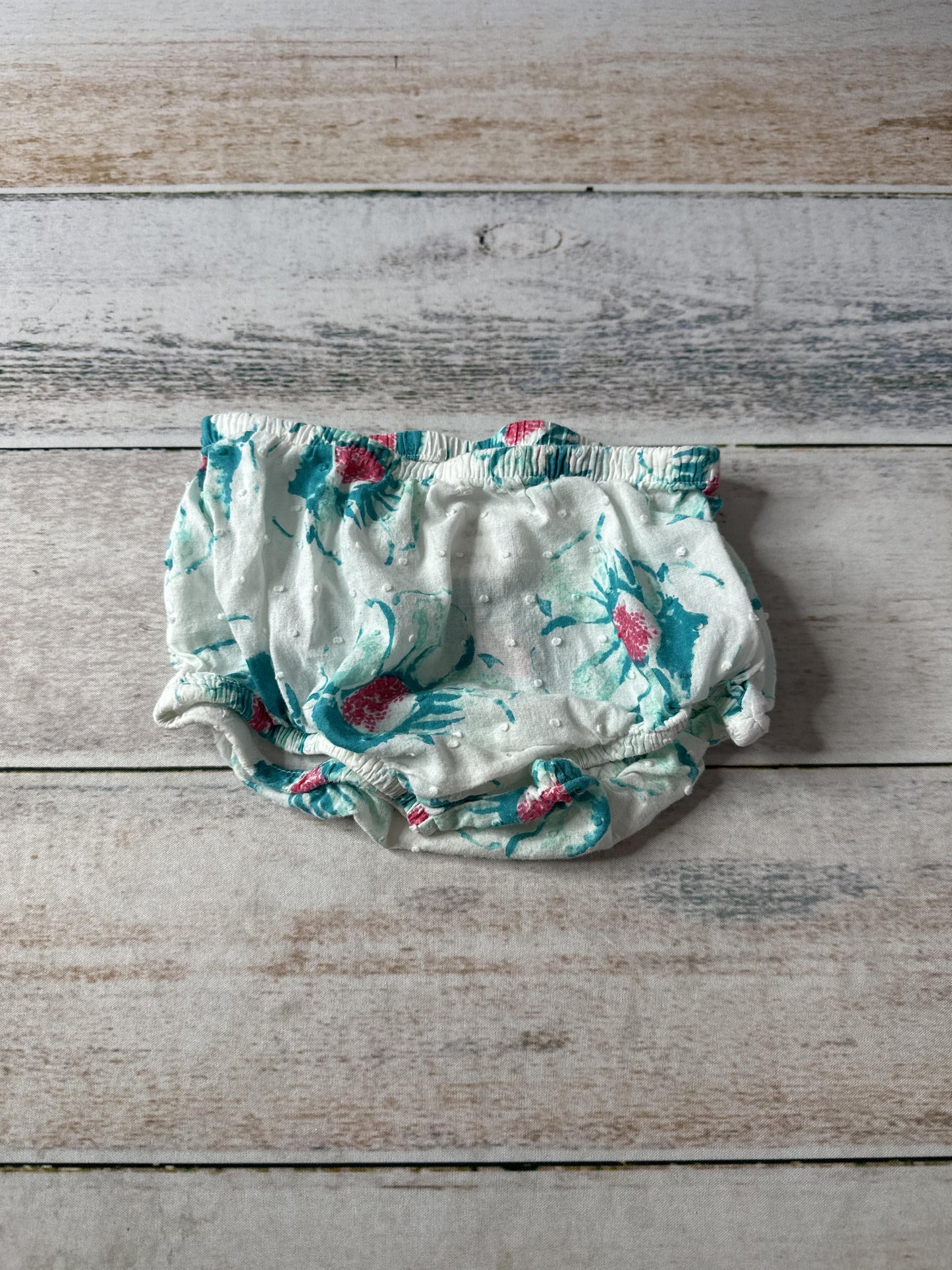 Girls green | White | Tropical Shirt Size: 12 months green | White | Tropical