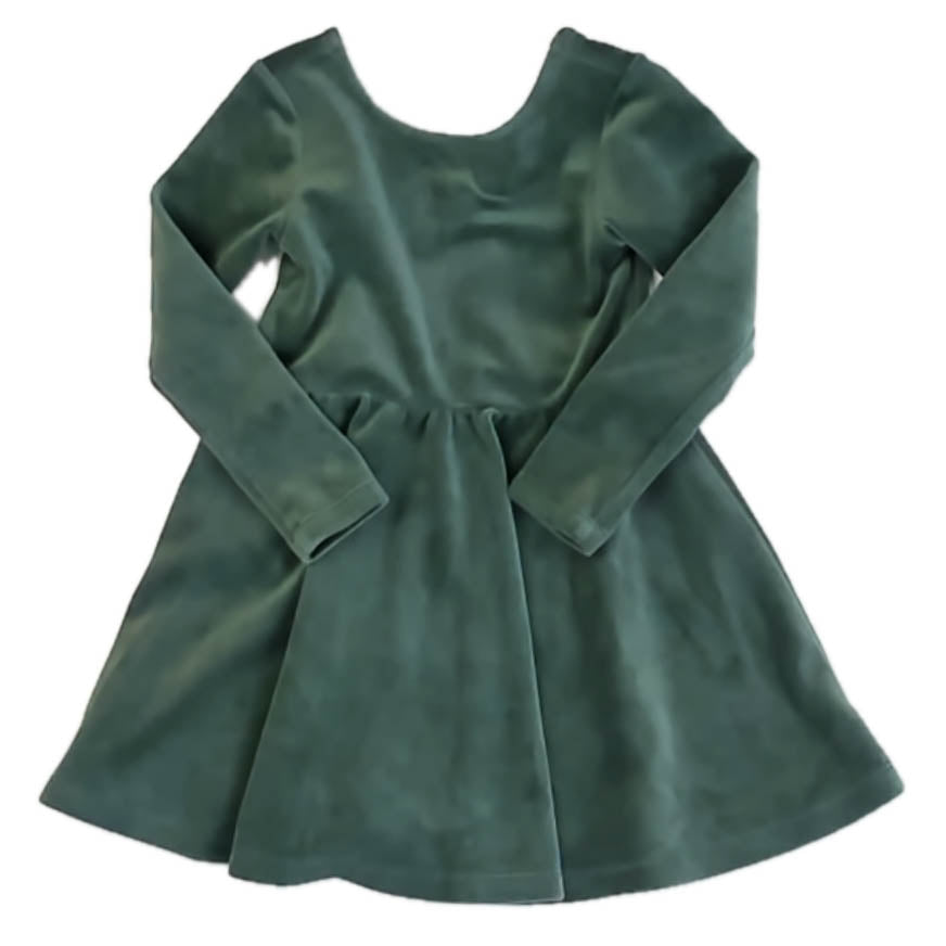 Tea Collection Girls Green Dress Size: 3T Green