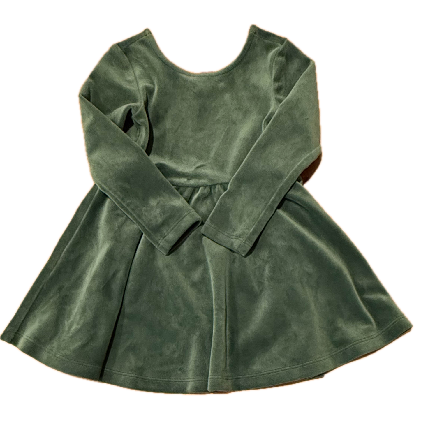 Tea Collection Girls Green Dress Size: 18-24 Months Green