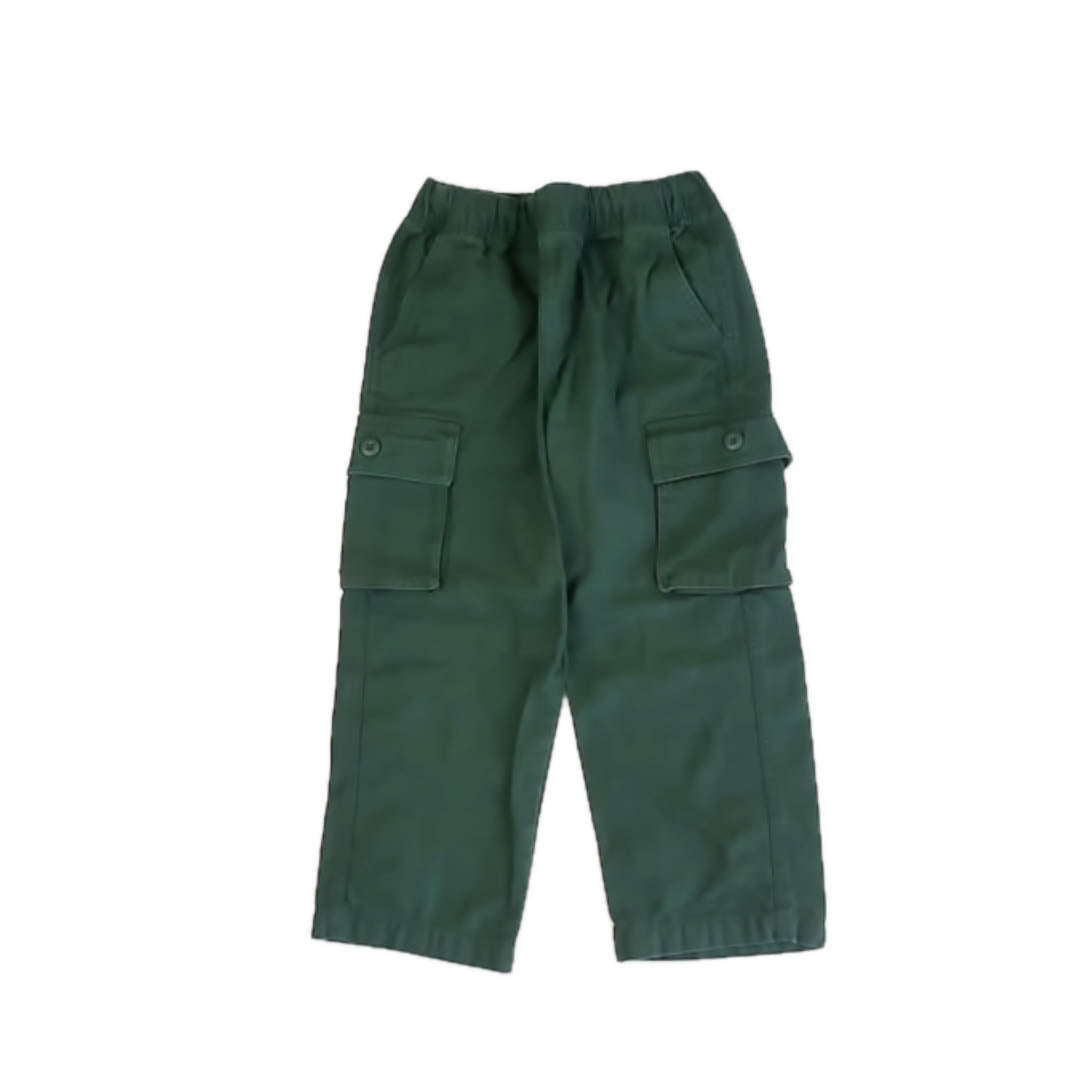Tea Collection Boys Green Cargo Pants Size: 5T Green