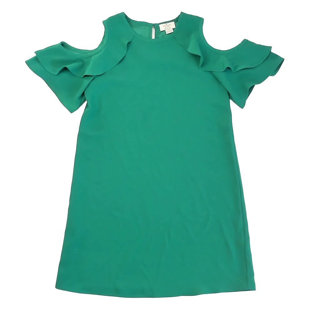 Kate Spade Girls Green Dress Size: 14 Years Green