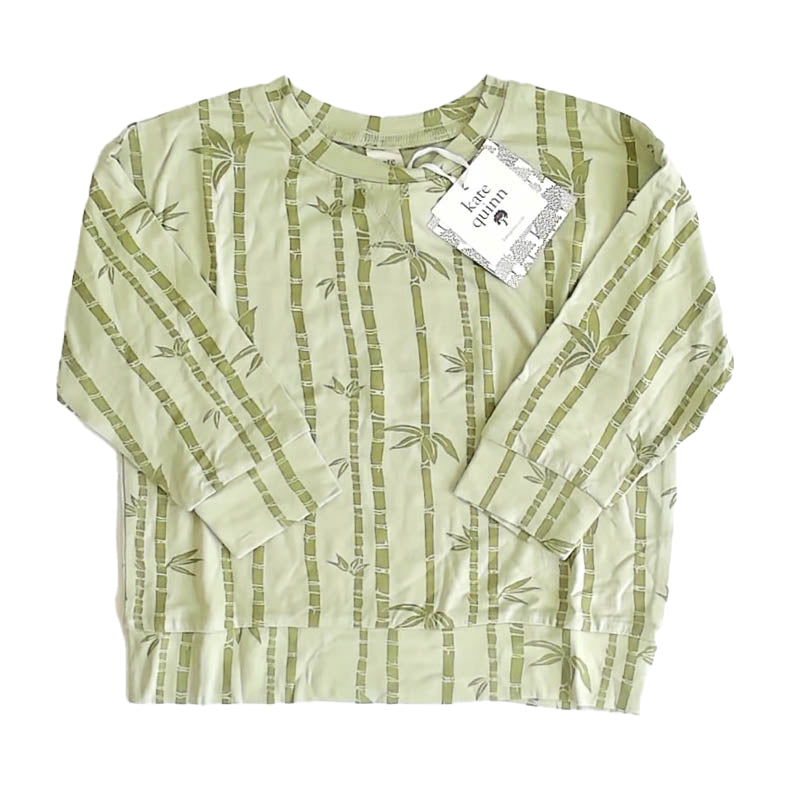 Kate Quinn Boys Green Long Sleeve Shirt Size: 2T Green