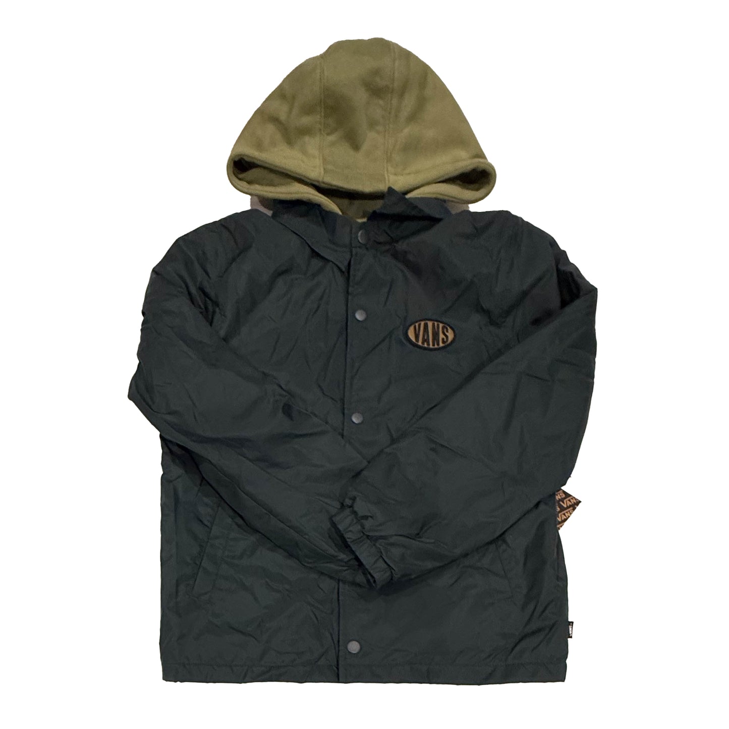 Vans Boys Green Jacket Size: 10-12 Years Green